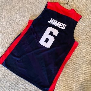 Lebron James Team USA Jersey